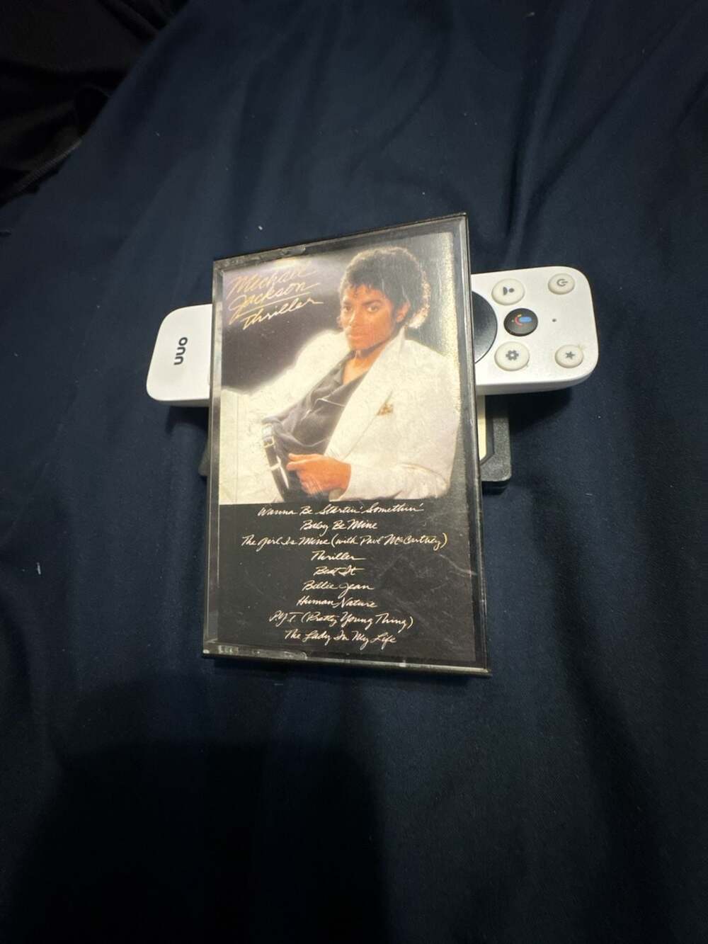 Michael Jackson - Thriller Cassette Tape (1982 Epic Records) case only
